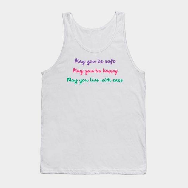 Loving Kindness Meditation Tank Top by BethsdaleArt